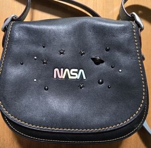 Gorgeous Authentic Coach NASA Saddlebag
